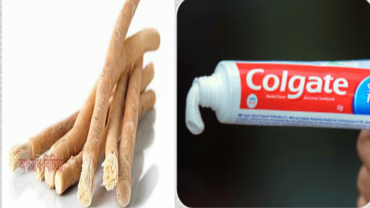 মিসওয়াকের স্থলে টুথপেষ্ট এবং ব্রাশ ব্যবহার