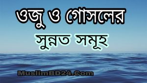 ওজু ও গোসলের সুন্নত সমূহ