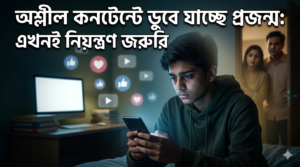 “অশ্লীল কনটেন্টে ডুবে যাচ্ছে প্রজন্ম: এখনই নিয়ন্ত্রণ জরুরি”